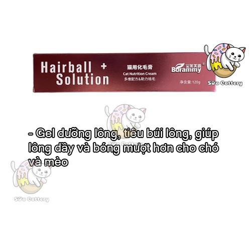 Gel dinh dưỡng CAO CẤP cho chó mèo BORAMMY, bổ sung khoáng chất và chăm sóc sức khỏe cho chó mèo