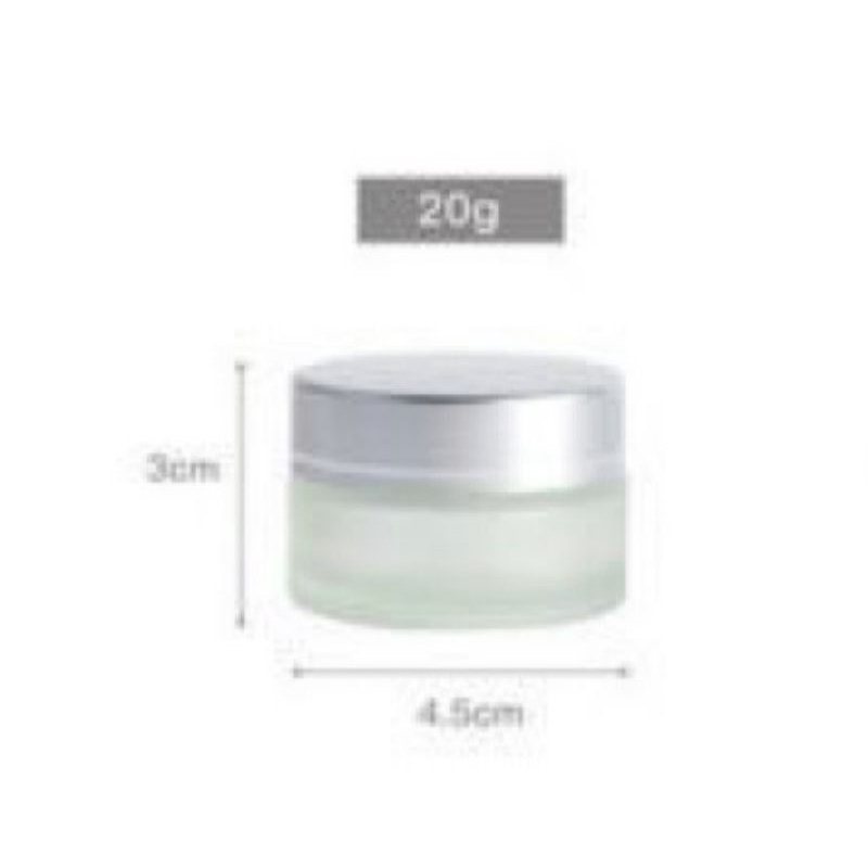 Hũ thủy tinh 10-20-30-50 nắp xoáy-dụng cụ nail