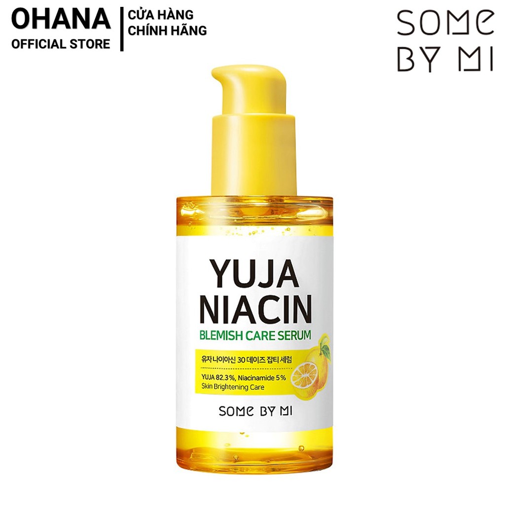 Serum Dưỡng Ẩm, Làm Trắng Da Some By Mi Yuja Niacin 30 Days Blemish Care Serum 50ml