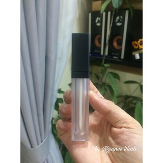 Vỏ son kem handmade vuông mờ