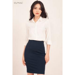 Chân váy ôm lưng viền VA553 GUMAC