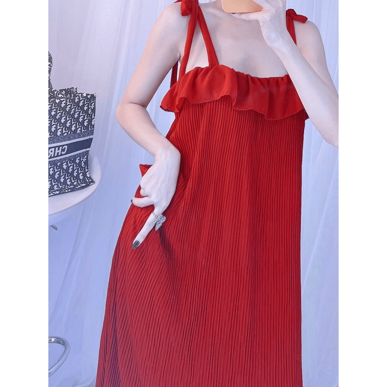 (HCM) ĐẦM MAXI DÀI SUÔNG QUA GỐI SANG CHẢNH THỜI TRANG THIẾT KẾ HÀN QUỐC SIÊU XINH CHO CÁC CHỊ EM KME FASHION