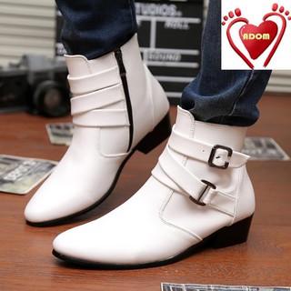 hapas Giày boot nam đế dày thời trang thanh lịch -hut