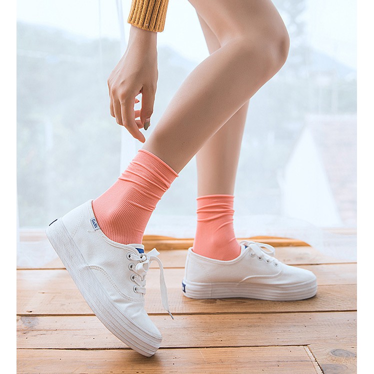 Đôi Vớ Dài Màu Sắc Thời Trang Mùa Hè Dành Cho Nữ