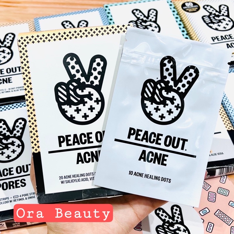 Miếng dán mụn Peace Out Acne Salicylic Acid Day & Night