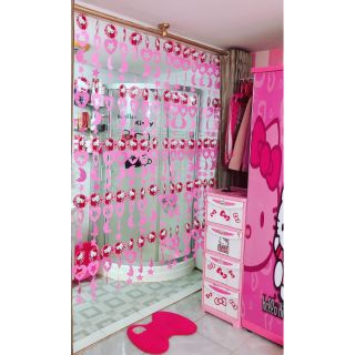 🌻RÈM DÂY NHỰA HỒNG 🎀 KITTY HOUSE
