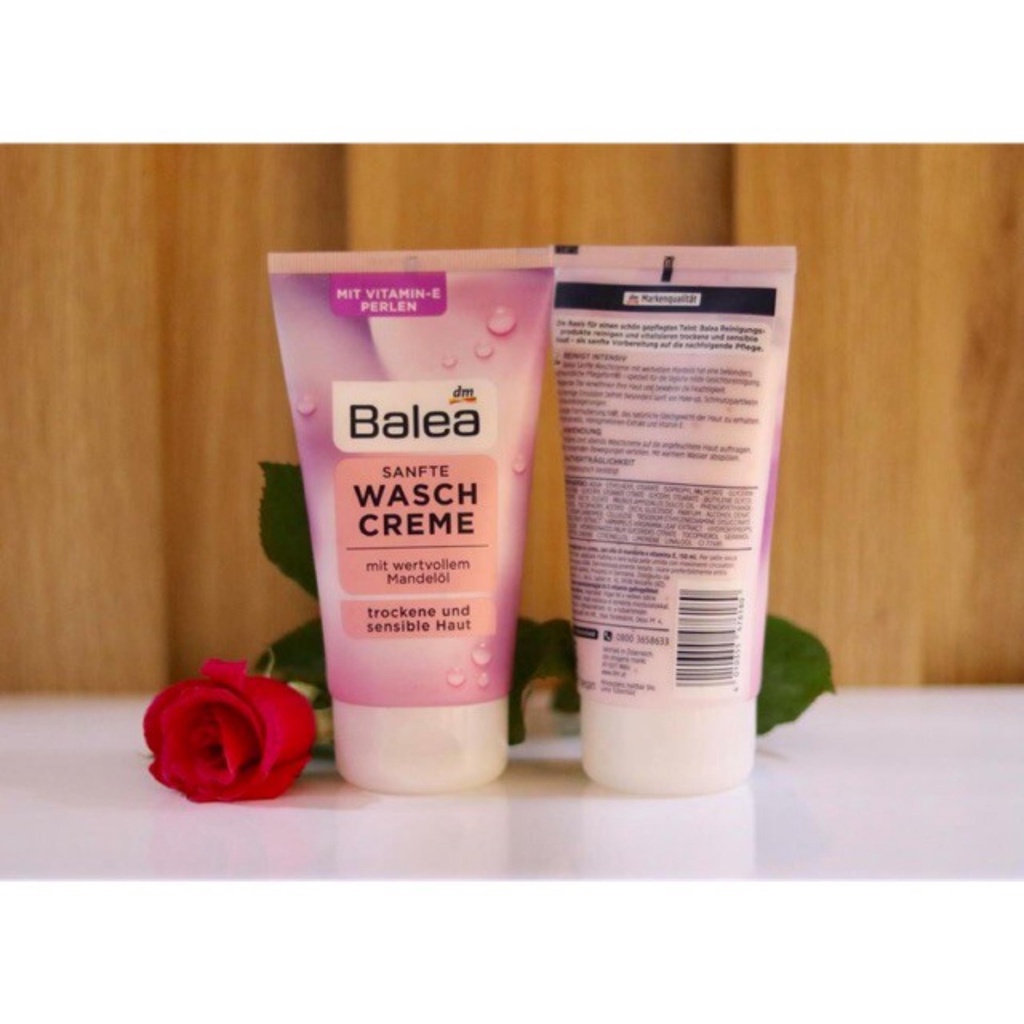 Sữa rửa mặt Balea 150ml dành cho da khô, da nhờn, da hỗn hợp, da mụn