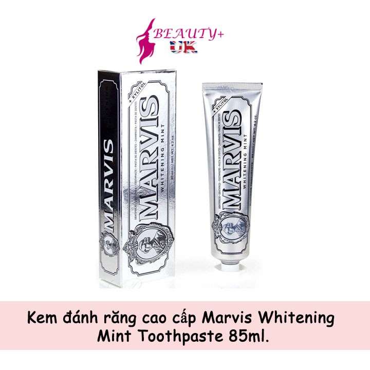 Kem đánh răng cao cấp Marvis Whitening Mint Toothpaste 25ml - 85ml