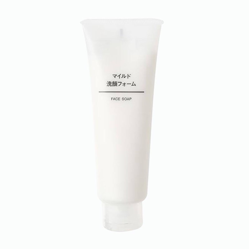 [100% Nhật Bản] Sữa rửa mặt Muji Face Soap (dòng dịu nhẹ) 120g, 100g mẫu mới Nhật Bản