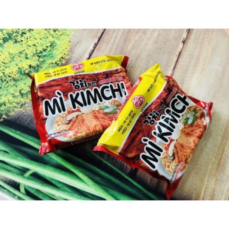 Mì kim chi lốc 8 gói Ottogi