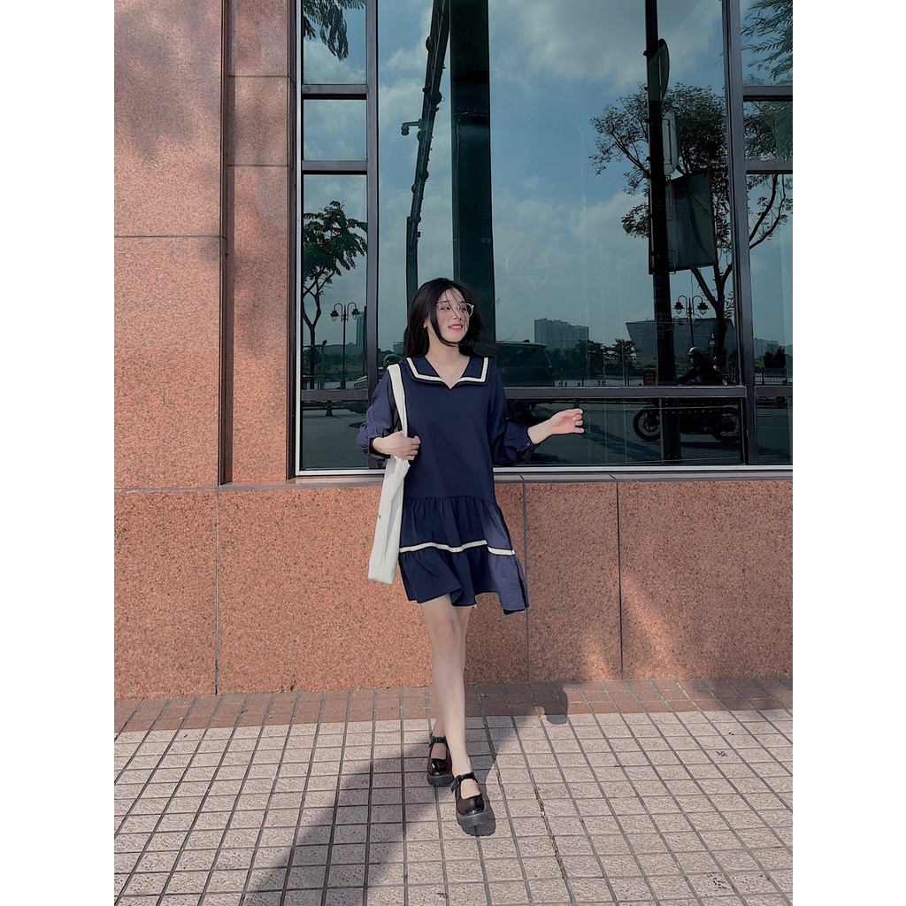 Đầm thuỷ thủ THE CIU - Sailor Babydoll Dress