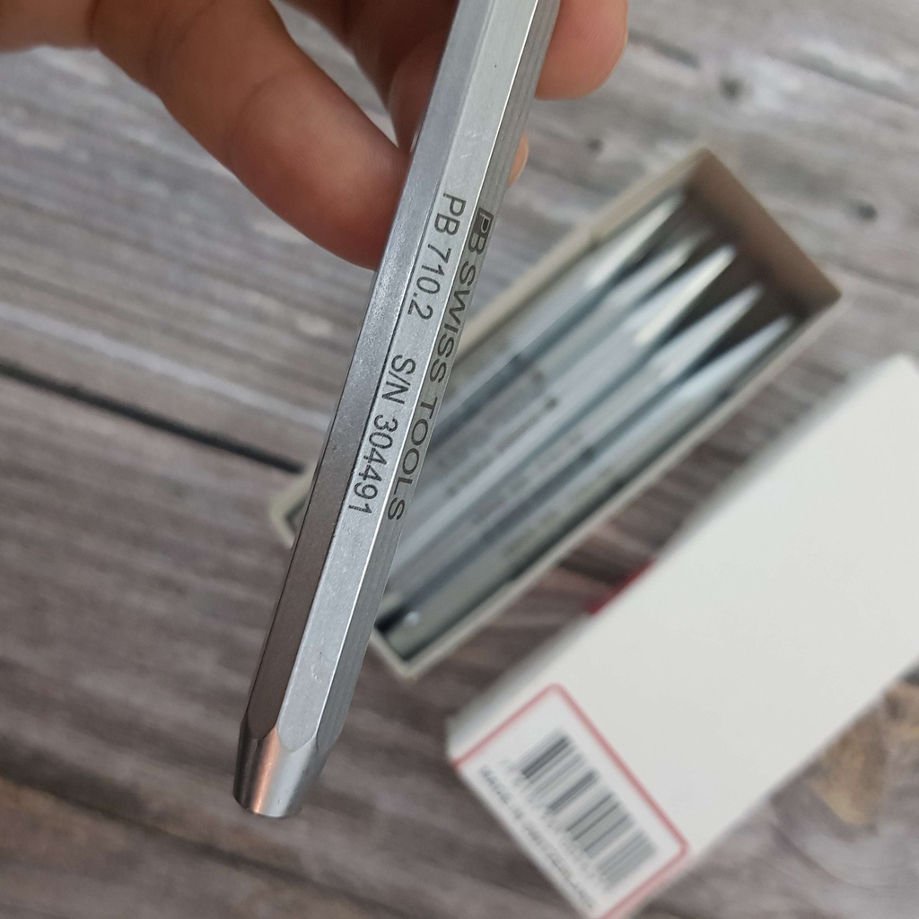 Cây Lấy Dấu Kim Loại PB Swiss Tools 710.1 / 710.2 / 710.4 / Mũi Tungsten Carbide 712.1 / 712.2 & Tay Nhám 705.1 / 705.2
