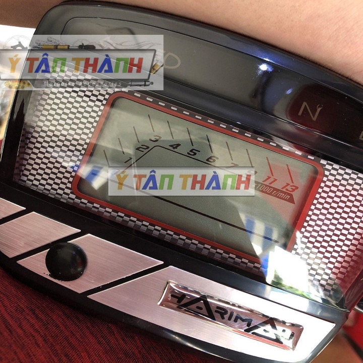 đồng hồ điện tử xe dream 7 màu MS1592