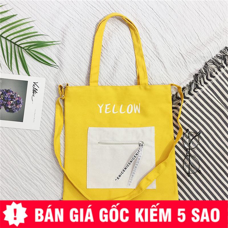 Túi Tote Đeo Chéo Phối Chữ Phong Cách P1357