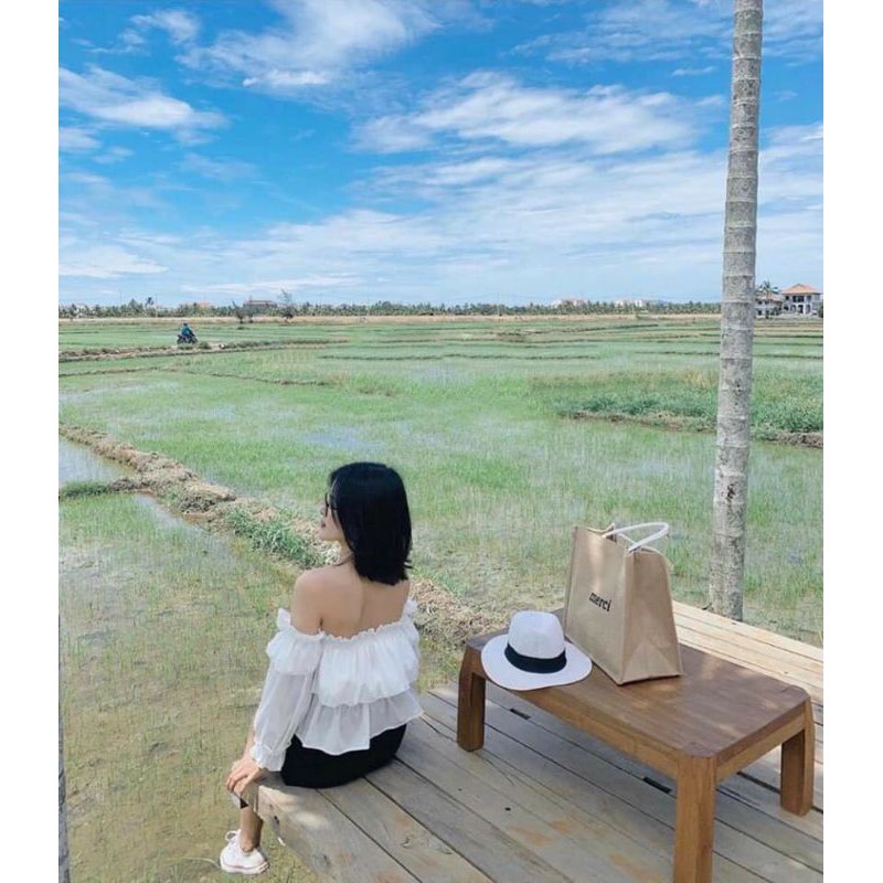 ÁO BẸT VAI 2 TẦNG TIỂU THƯ