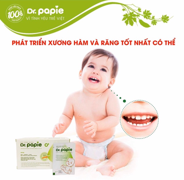 Rơ lưỡi Dr Papie 30 gạc