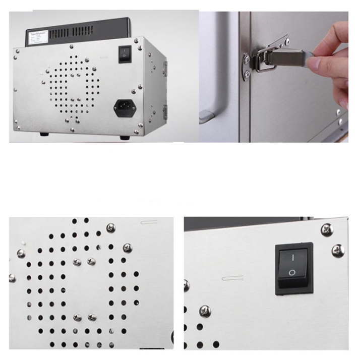 Máy sấy hoa quả, thực phẩm, nông sản 6 tầng sấy inox cao cấp