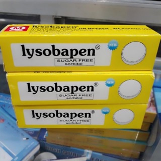 Kẹo ngậm ho giảm viêm họng lysobapen