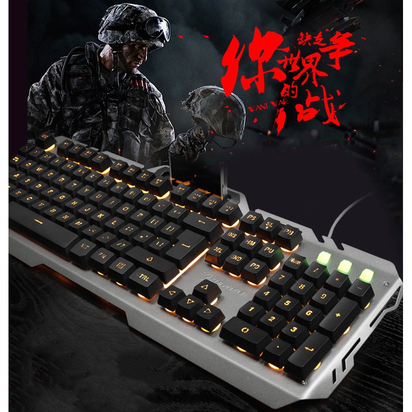 X-ONE SHOP [COMBO GAMING] Bộ Phím T21 LED Chuột RBG V5 Và Tai Nghe Chụp Tai HI200 Giải Trí Đỉnh Cao