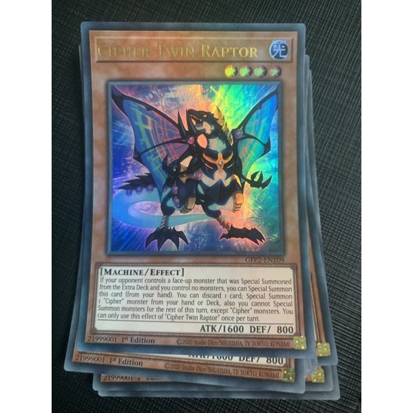 bài yugioh: cipher twin raptor