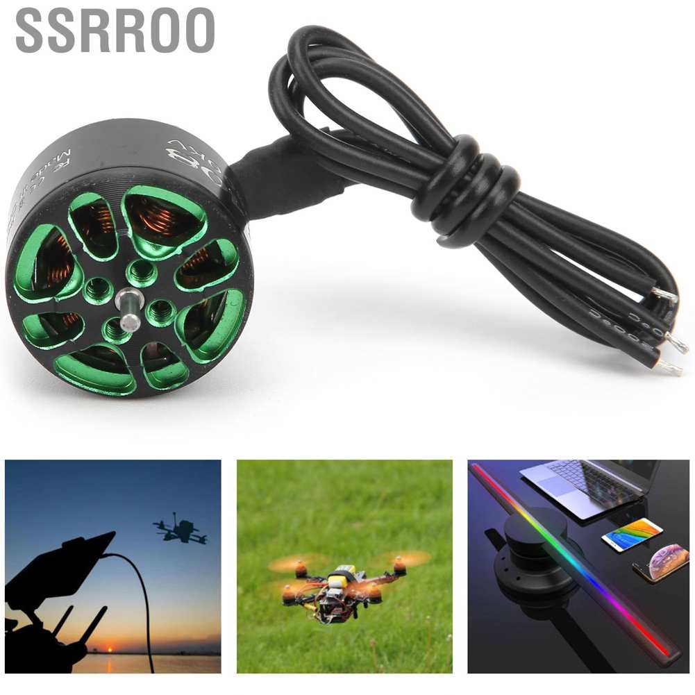 Ssrroo A1408 2800KV Metal Brushless Motor Fit for FPV Racing Quadcopter Drone Part Acccessory