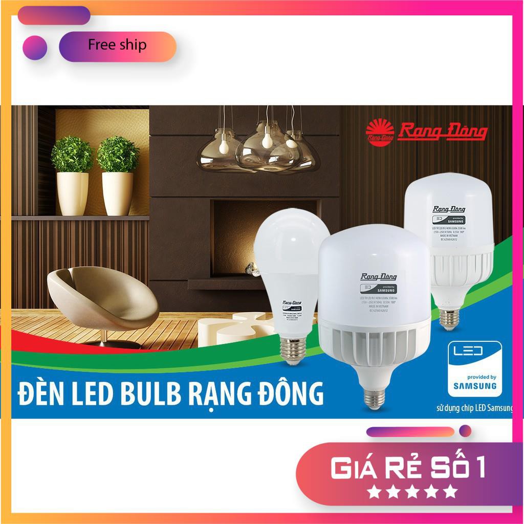 Bộ đèn LED tube  thủy tinh T8 10W Rạng Đông M21.1 - dài 60cm - ChipLED SAMSUNG