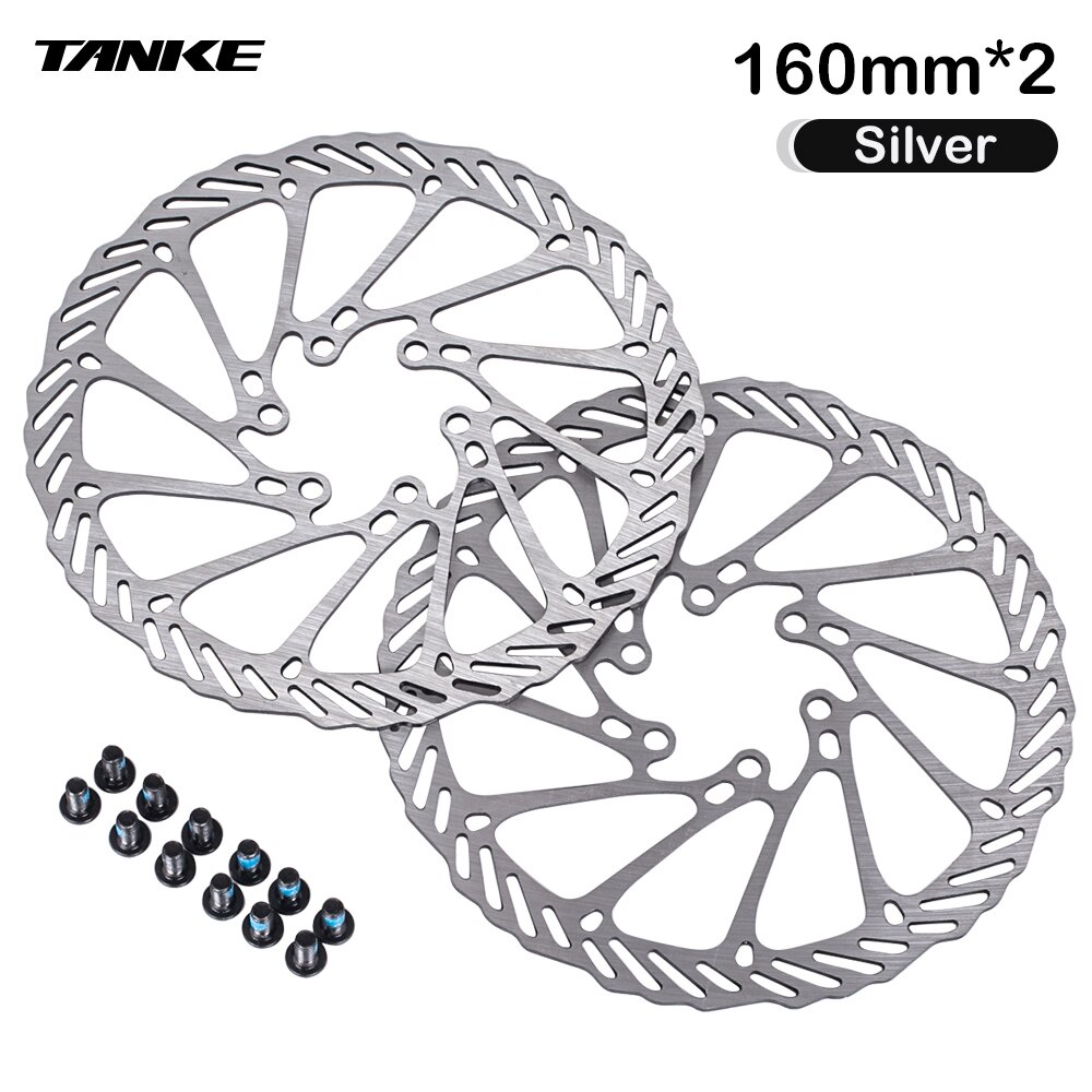 TANKE Đĩa phanh xe đạp leo núi 160mm chuyên dụng