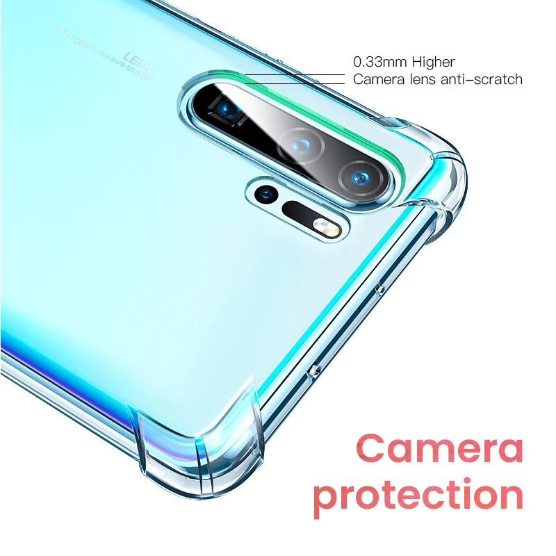 Ốp Điện Thoại Mềm Trong Suốt Chống Sốc Cho Huawei Y5p Y6p Y7p Y7a Y9s Y5 Y6Pro Y9 Y9Prime 2019