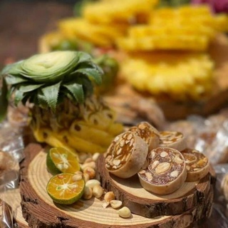 KẸO KHÓM TẮC ĐẬU CUỘN