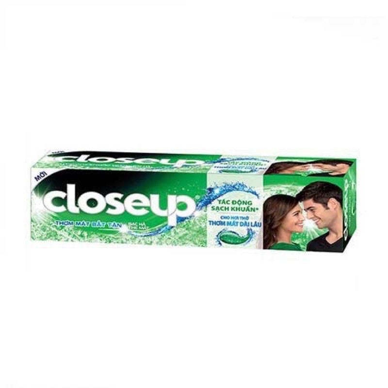 Kem Đánh Răng Close Up Hương Bạc Hà/Tinh Thể Băng Tuyết 180G