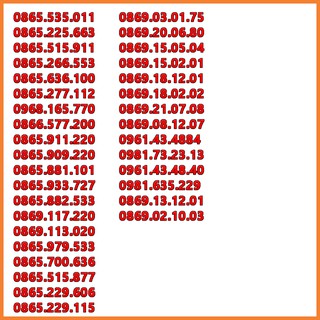 sim số đẹp viettel