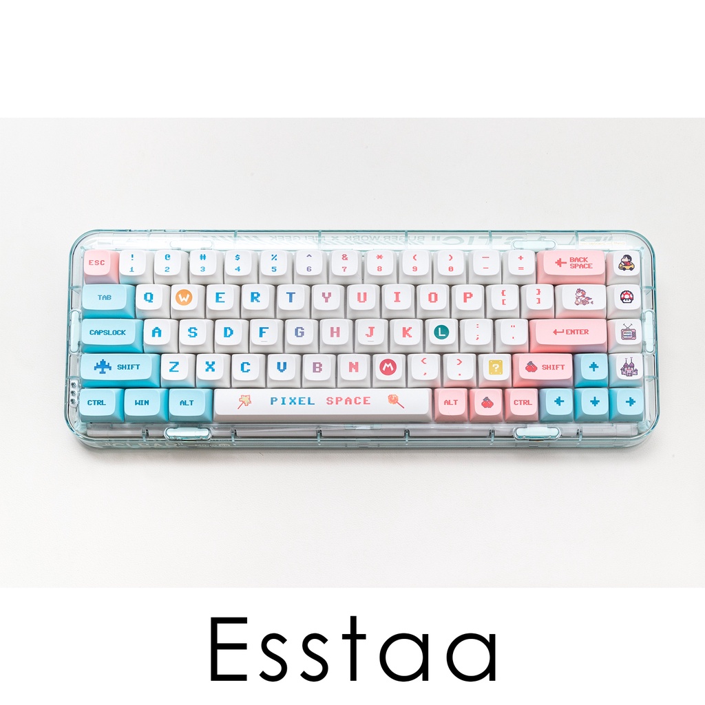 Pixel war key cap 134key XDA highly hot sublimation process