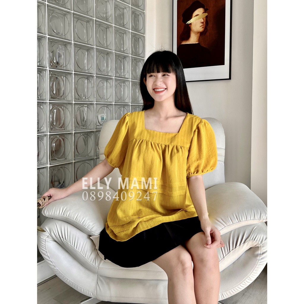 ( 40kg - 95kg ) Set Áo Bầu , Bigsize Sau Sinh Cổ Vuông Mặc Thoải Mái Suốt Thai Kì &amp; Sau Sinh Thiết Kế Cao Cấp