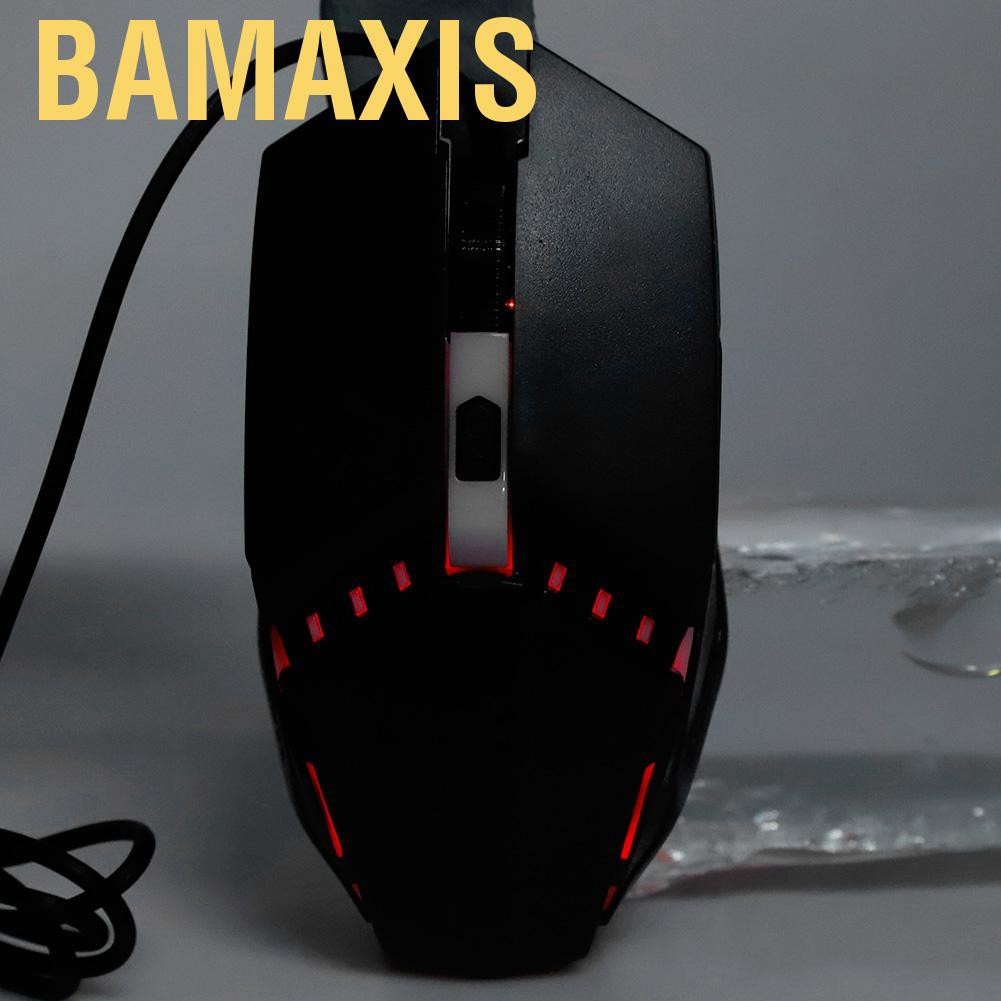 Chuột Quang Chơi Game Bamaxis Có Dây 4d