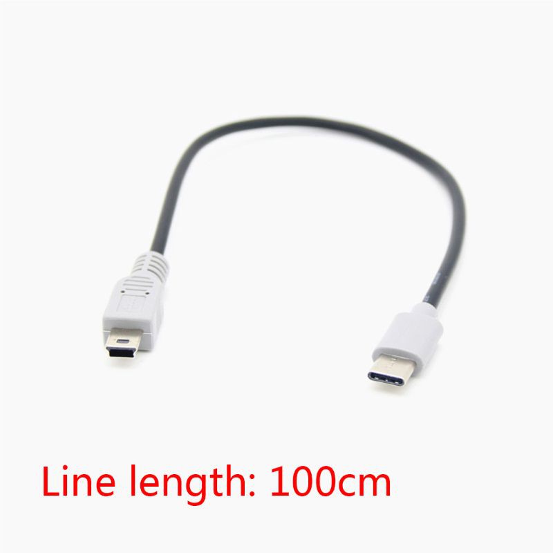 Dây Cáp Chuyển Đổi Từ 1m Usb Type C 3.1 Sang Mini Usb 5 Pin B Male Tiện Dụng