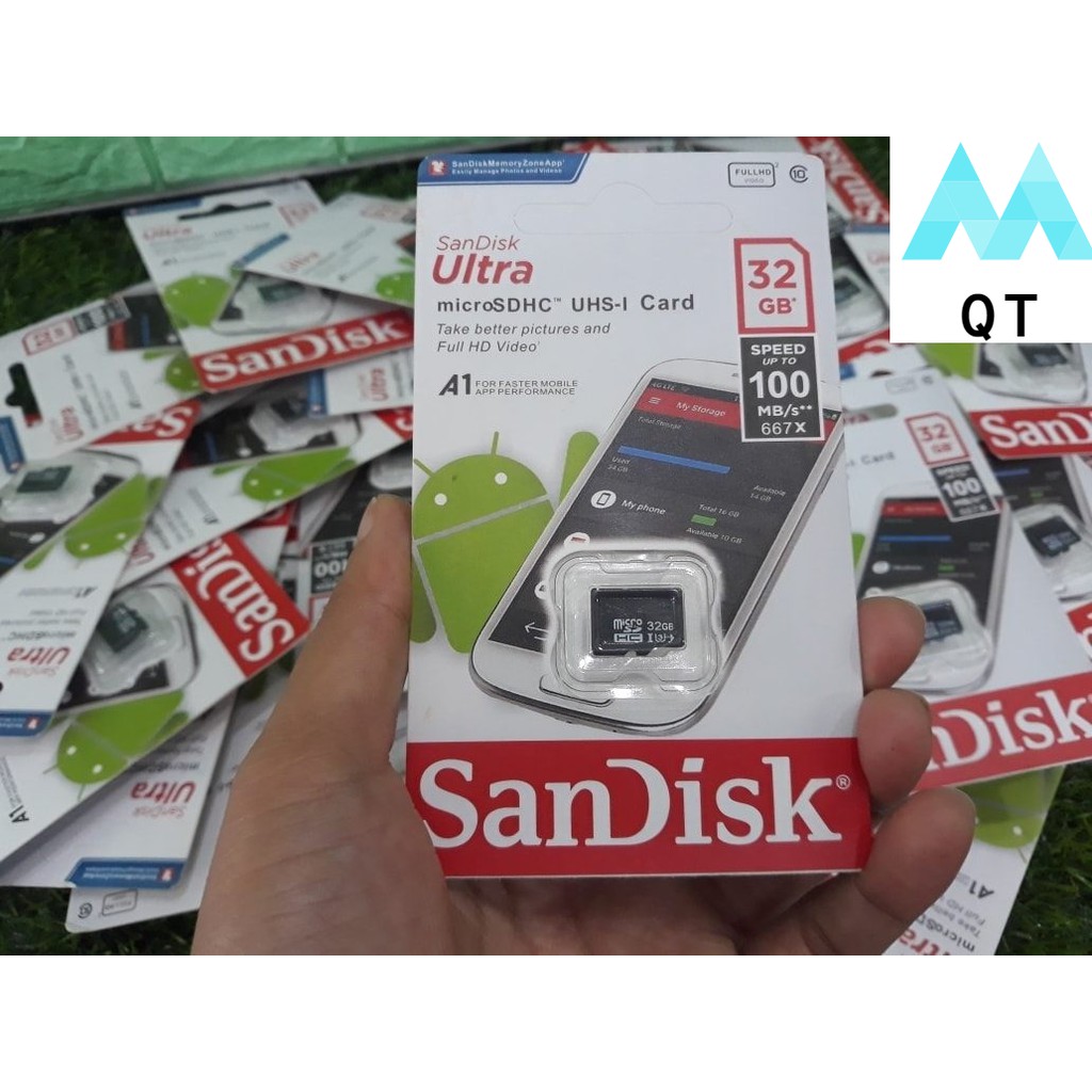 Thẻ nhớ 32G MicroSD Class 10 Tốc độ cao