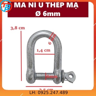 Ma ní chữ u phi cáp thép thái bình vinàn