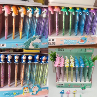 bút chì khúc đầu thú cute