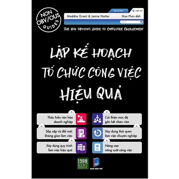 Sách - Lập Kế Hoạch Tổ Chức Công Việc Hiệu Quả