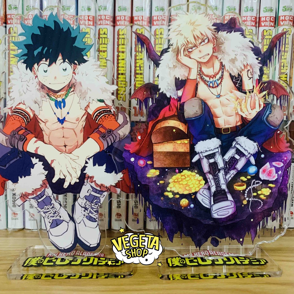 Mô Hình Tượng Standee Acrylic Mica 2 mặt - My Hero Academia Học viện siêu anh hùng - All Might Midoriya Bakugo Todoroki