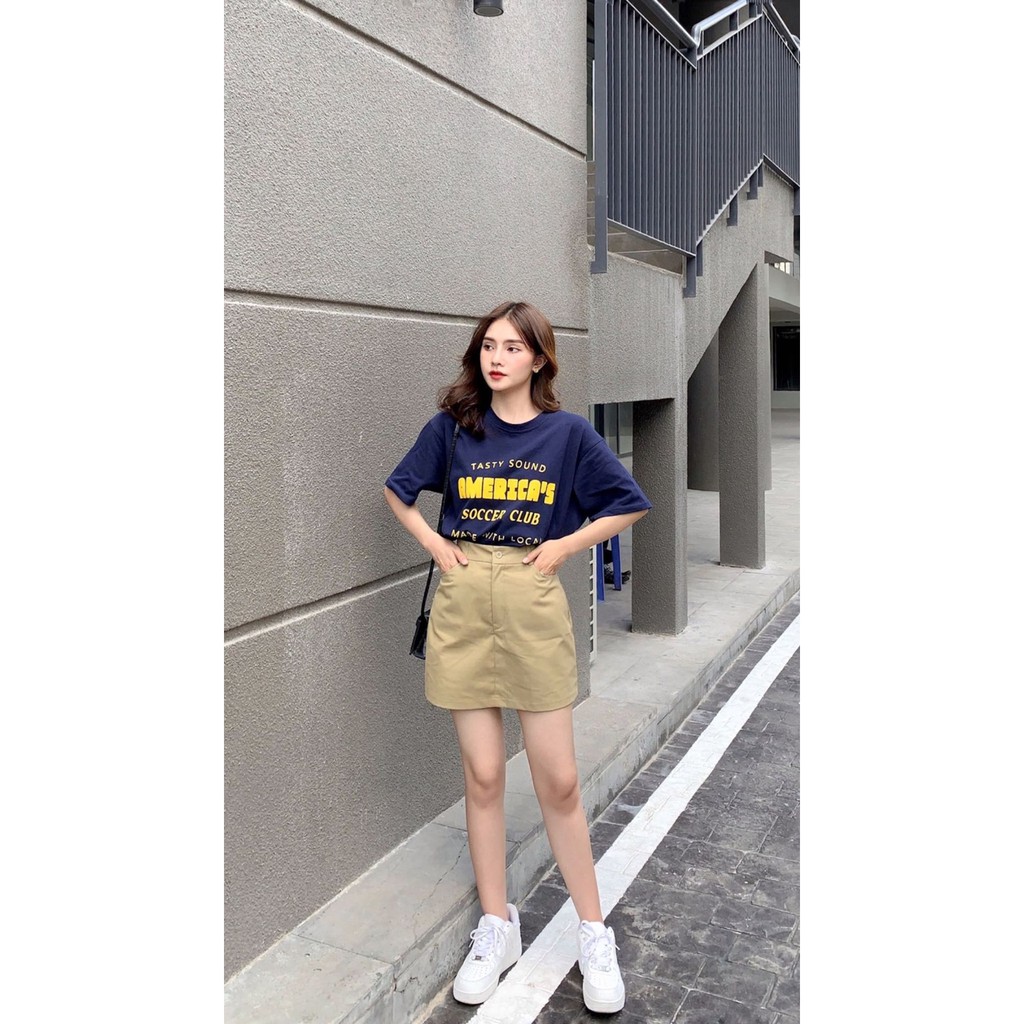 [Mã SKAMCLU7 giảm 10% tối đa 50K đơn 0Đ] CHÂN VÁY KAKI - KAKI SKIRT | BigBuy360 - bigbuy360.vn