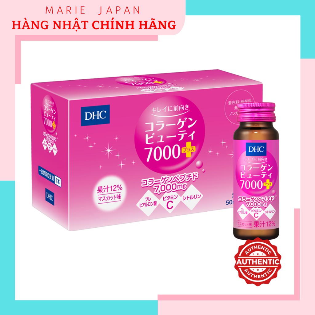 Collagen Nước DHC Collagen Beauty 7000 Plus Nhật Bản (Lốc 10 lọ) | BigBuy360 - bigbuy360.vn