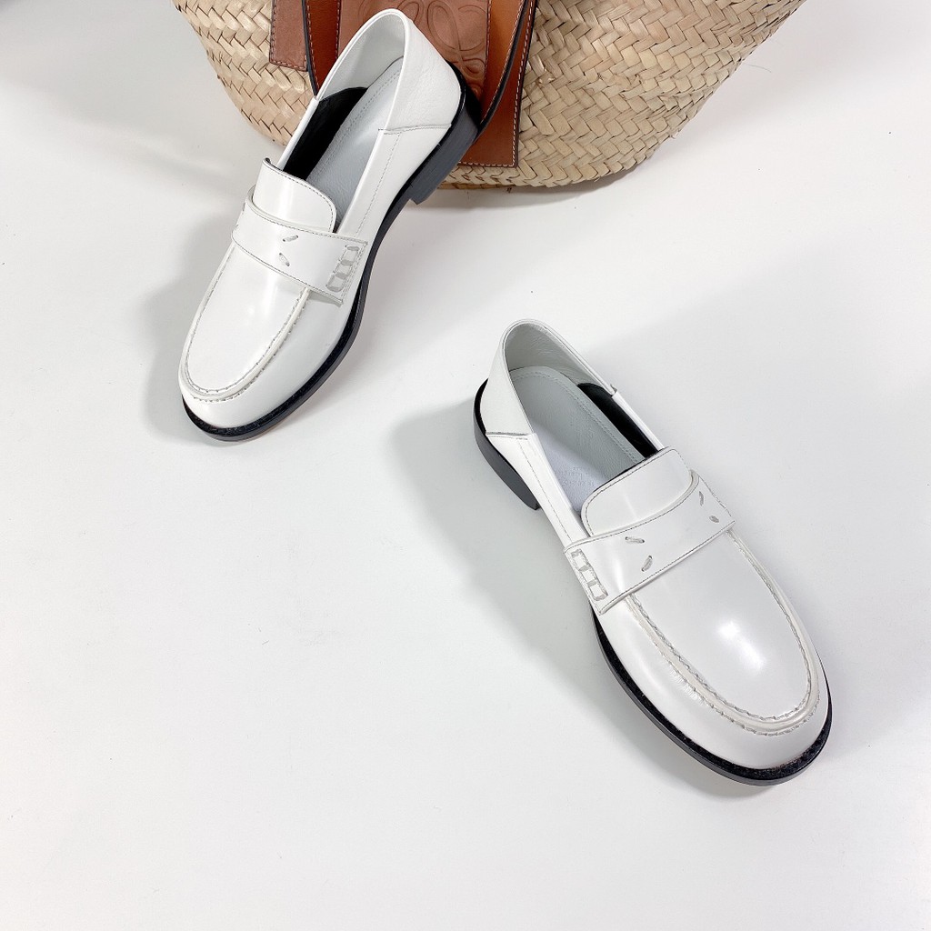 [Chính hãng+Fullbox] Giày oxford da thật cao cấp Maison Margiela thiết kế sang trọng và cá tính | BigBuy360 - bigbuy360.vn