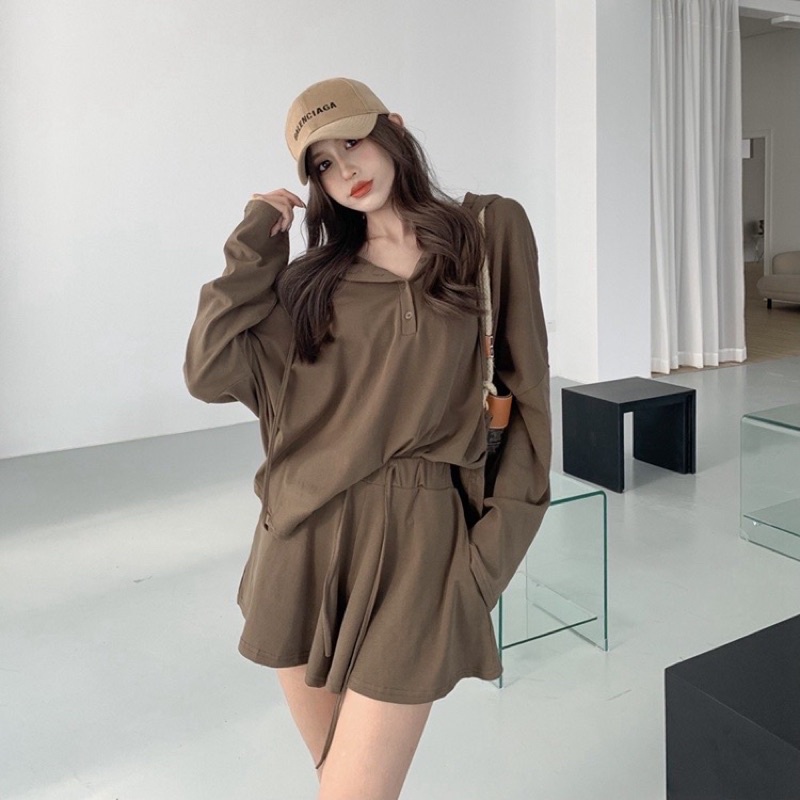 SET BỘ QUẦN SHORT ADO DÀI DÀNH CHO MÙA THU