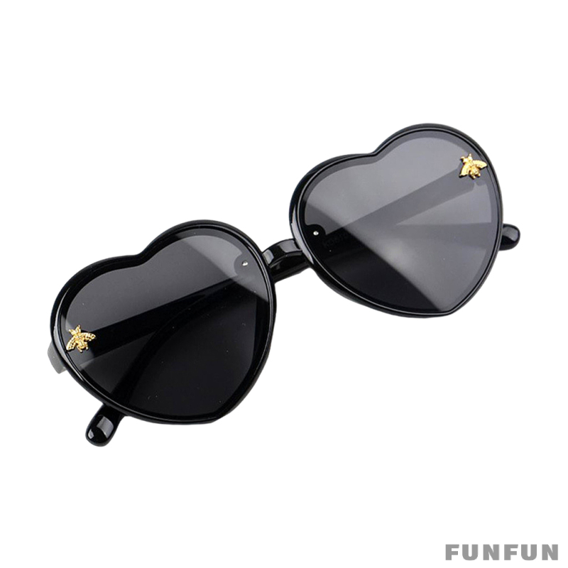 Heart Shape Kids Sunglasses Eyewear for Children Gift Party UV400 Protection