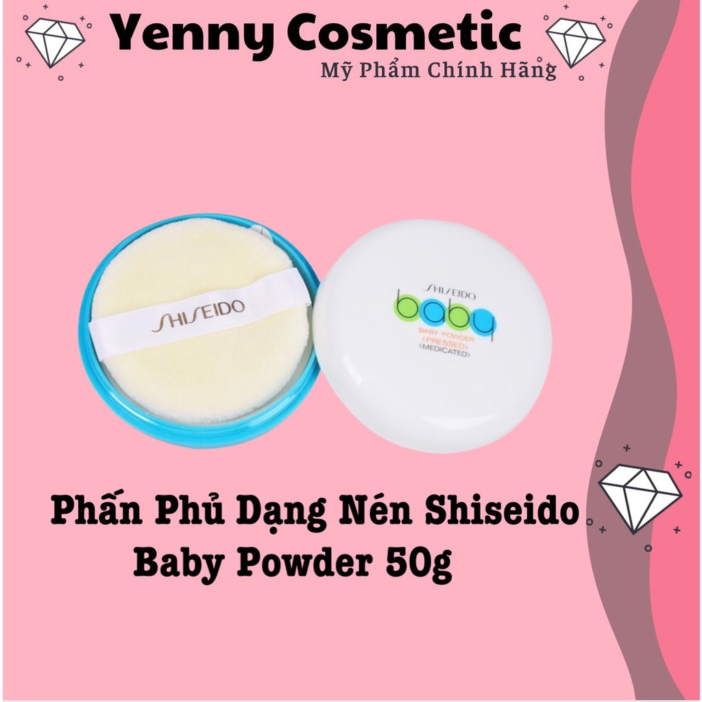 Phấn Phủ Dạng Nén Shiseido Baby Powder 50g