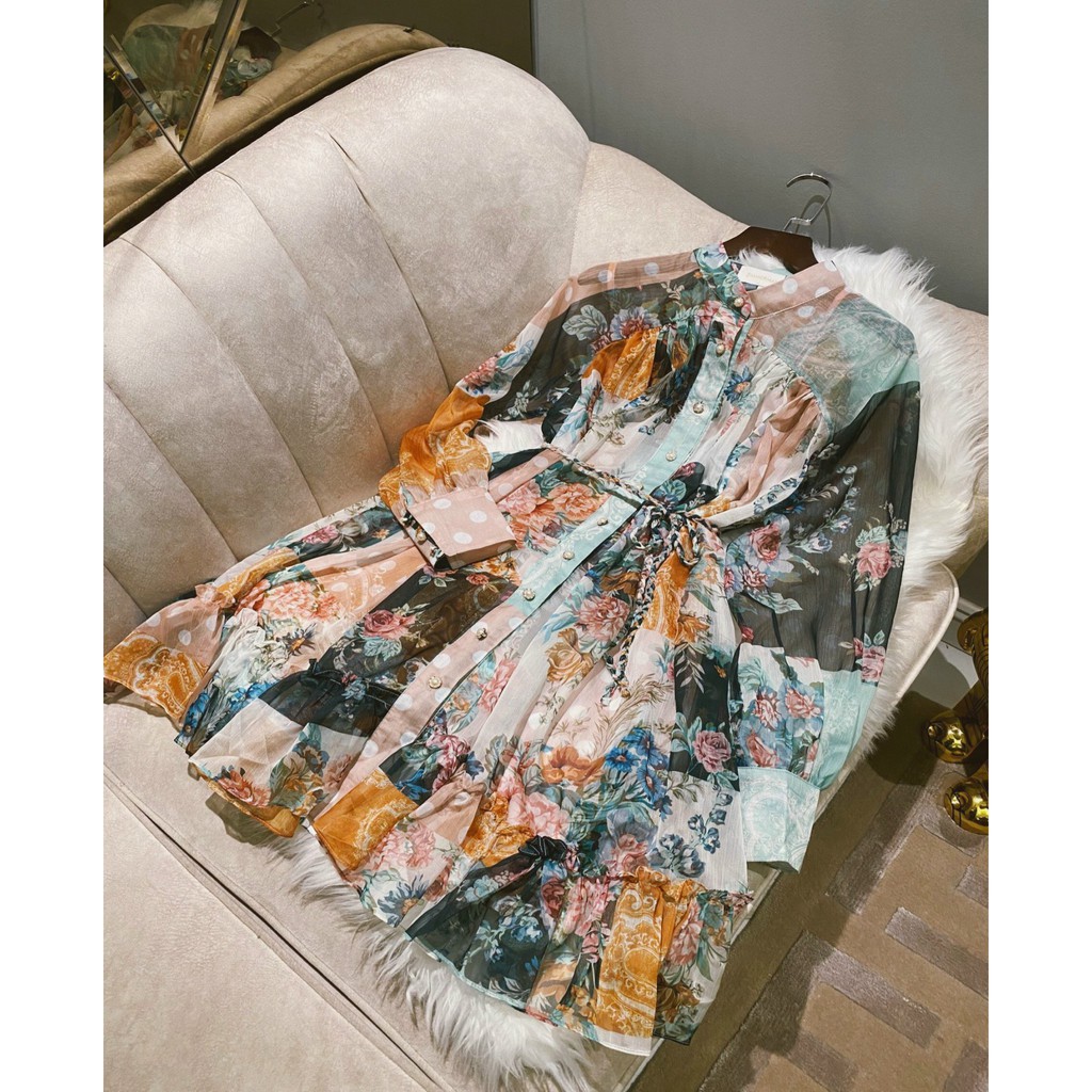 Set đồ nữ cá tính, set váy hoa liền thân đi chơi sang chảnh mùa hè đẹp 8A00165 | BigBuy360 - bigbuy360.vn