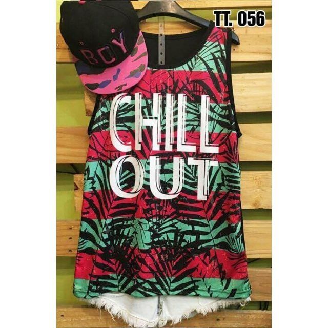 Áo tank top in 3D nam nữ