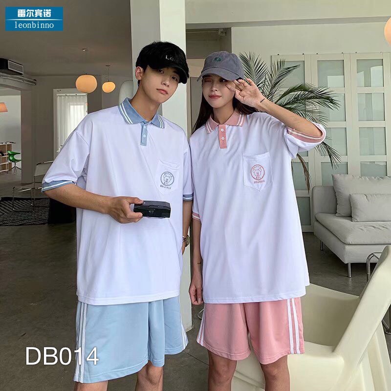 Sét bộ thể thao danh cho cả nam và nữ VN CLO thêu đủ màu - DB014
