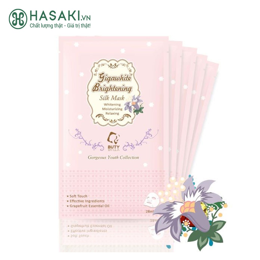 Mặt nạ lụa dưỡng da Butybuty Silk Mask